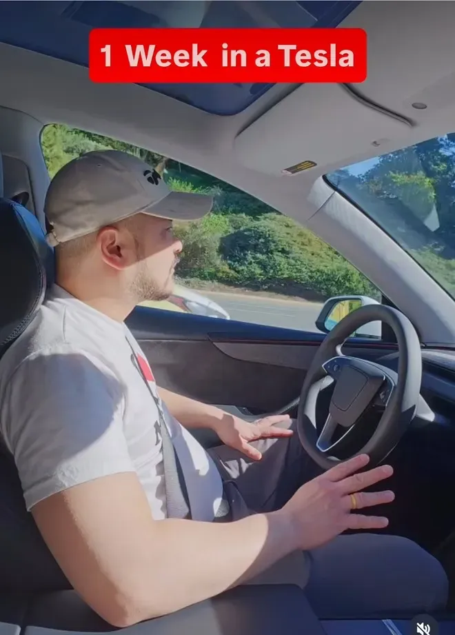 1 Week in a Tesla Instagram Reel
