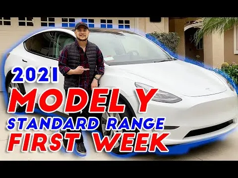 Model Y first week review thumbnail